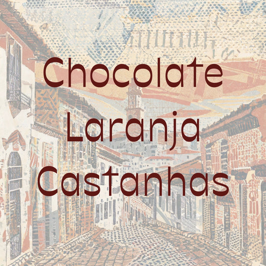 sabor cafe chocolate castanhas laranja