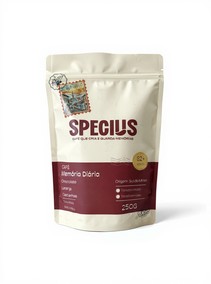 Café Especial SPECIUS | Linha: Memória Diária | Sul de Minas – 250g