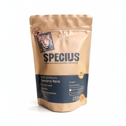 Café Especial SPECIUS | Linha: Memória Rara | Sul de Minas – 250g
